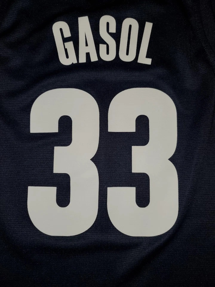 Camiseta deportiva Fanatics Marc Gasol Memphis Grizzlies #33 2019 réplica del equipo juvenil de la NBA S Foto 4 de 4