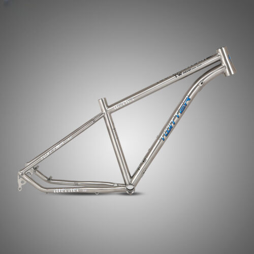 27.5/29inch Titanium Mountain Bike Frameset 12*142mm BB68 Threaded Center Shaft  - Afbeelding 1 van 17