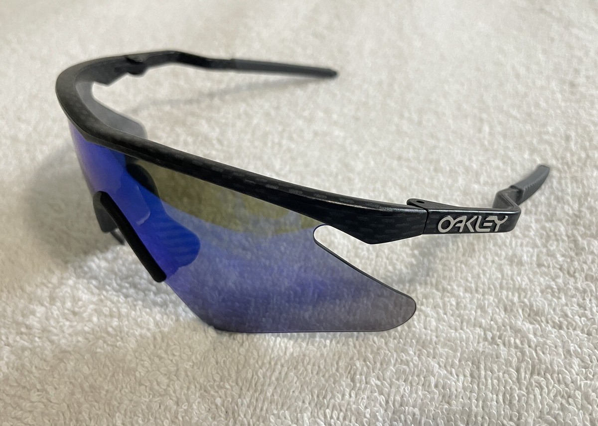 Oakley M Frame Mumbo Gen 1 Carbon Fiber - Blue Iridium Heater 