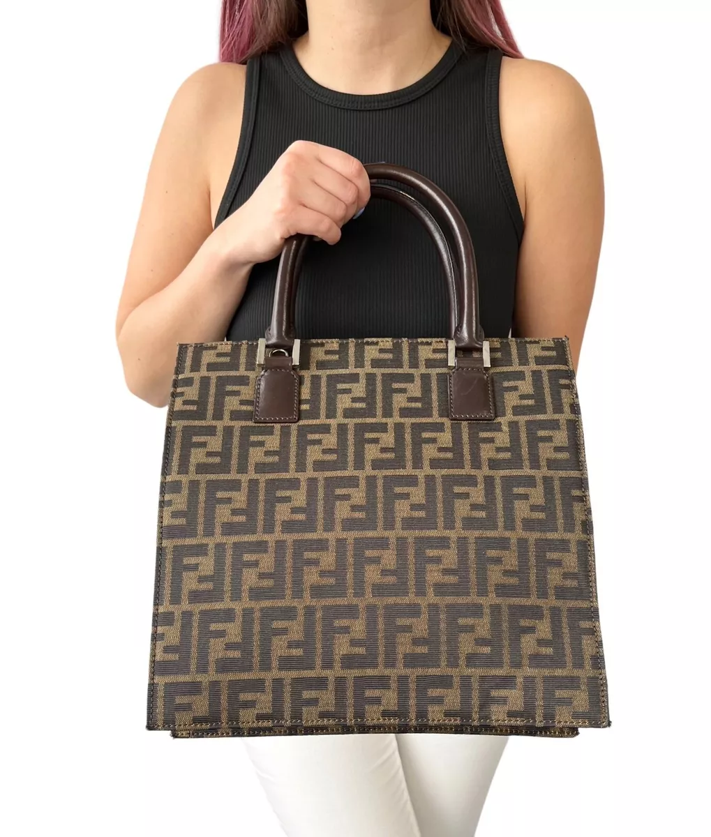 Fendi FENDI Zucca tote bag handbag ladies