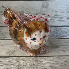Simulation Stuffed Cat Orange Cute Plush Animal Dolls Toys Decoration Gifts New