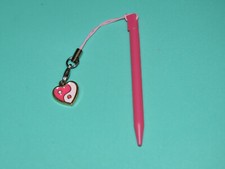 3DS Stylus Heart Ying Yang Charm - Stylus  Charm for Nintendo DS Gaming System