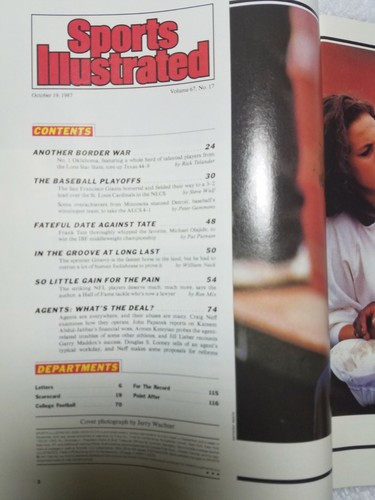 SI: Sports Illustrated October 19, 1987 Minnesota Twins, Baseball, GOOD - Picture 2 of 7