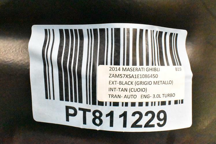14-17 Maserati Ghibli Fuel Gas Tank Reservoir Assembly OEM