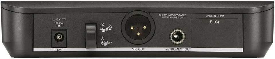 Shure BLX-14 Bodypack Wireless Instrument System UPC 042406470285 - Image 3 of 4