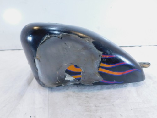 1995 Harley Davidson Sportster XLH 883 Black Fuel Gas Petrol Tank - For Repair - Picture 2 of 12