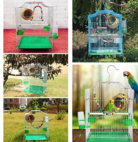 4 Pcs Bird Water Feeder Plastic Drinker Feeder Water Clip for Parrots