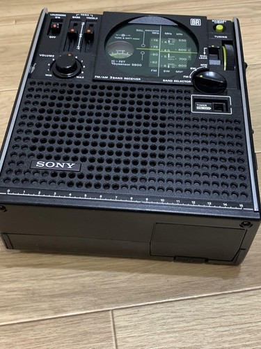 Sony ICF-5600 Reception confirmed No antenna Maintenance completed retro good - Picture 6 of 11
