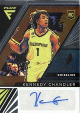2022-23 Panini Flux Basketball Flux Rookie Sig #FRS-KCH Kennedy Chandler AUTO