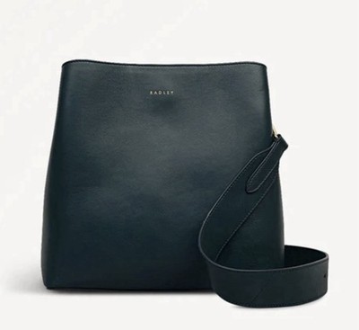 RADLEY TÜRKIS LEDER HANDTASCHE SCHULTER CROSS BODY BAG UVP 239£!!! NEU!!!
