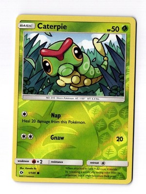 Caterpie - SM Base Set (SM01) Reverse Holo