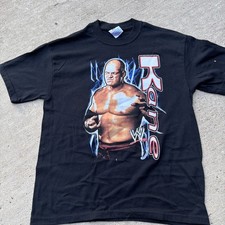 Vintage WWF WWE Kane T-Shirt Youth Large 14-16 1990's Jerzees Tag Wrestling