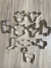 Ann Clark Cookie Cutters 10 Piece Texas Anima...