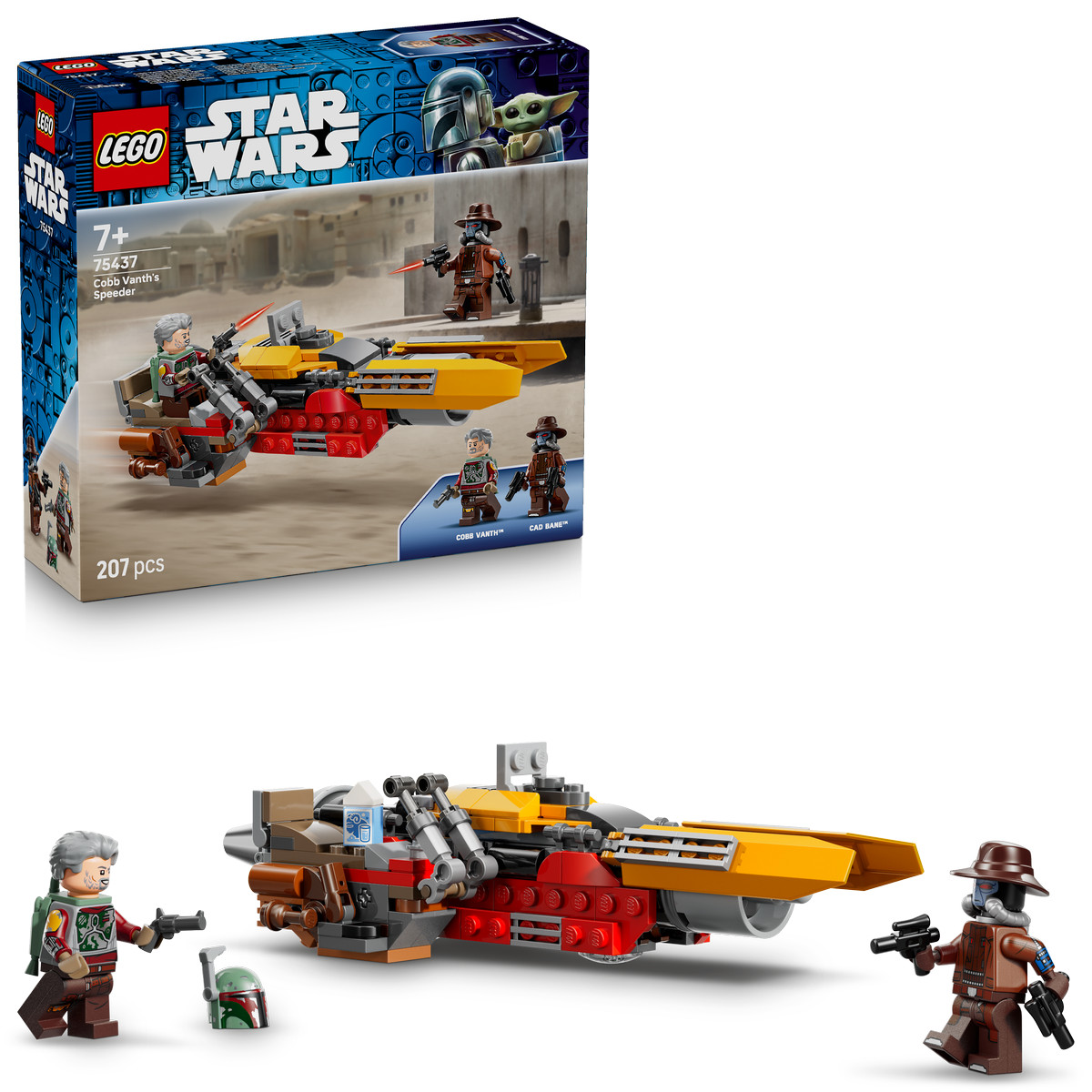 LEGO Star Wars Cobb Vanth’s Speeder Toy Building Set (75437)