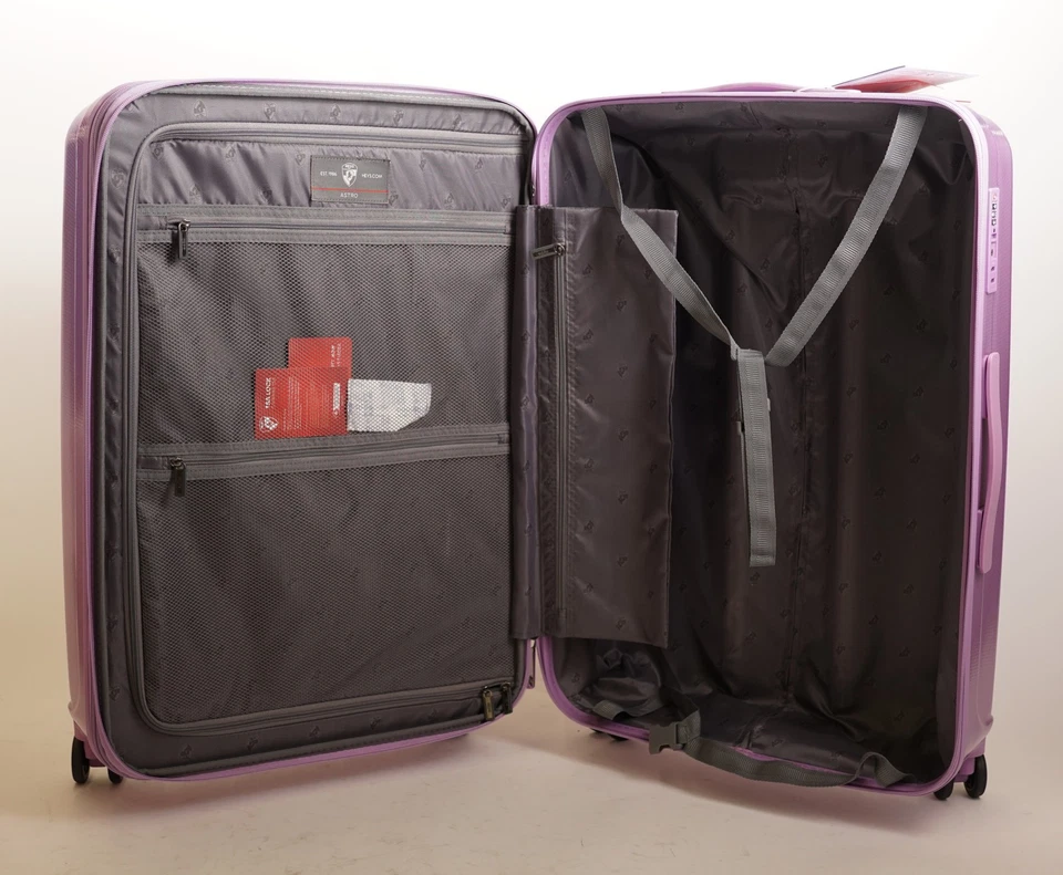 Juego de 3 bolsas de equipaje Heys Astro púrpura (30 pulgadas, 26 pulgadas y 21 pulgadas) Foto 4 de 4