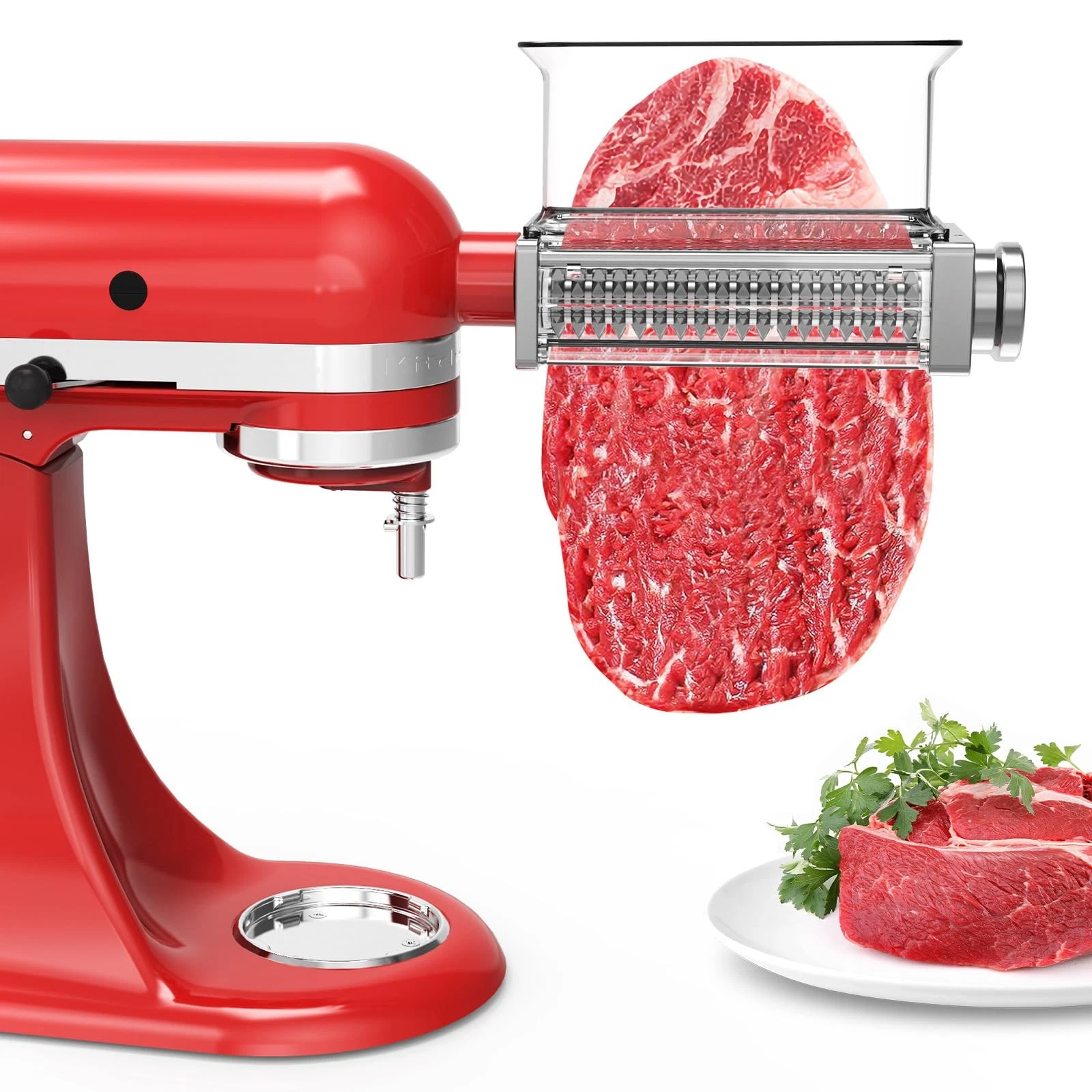 Adjustable Meat Tenderizer Attachment for KitchenAid Stand Mixers – 3 Thickne...
Opens in a new wind