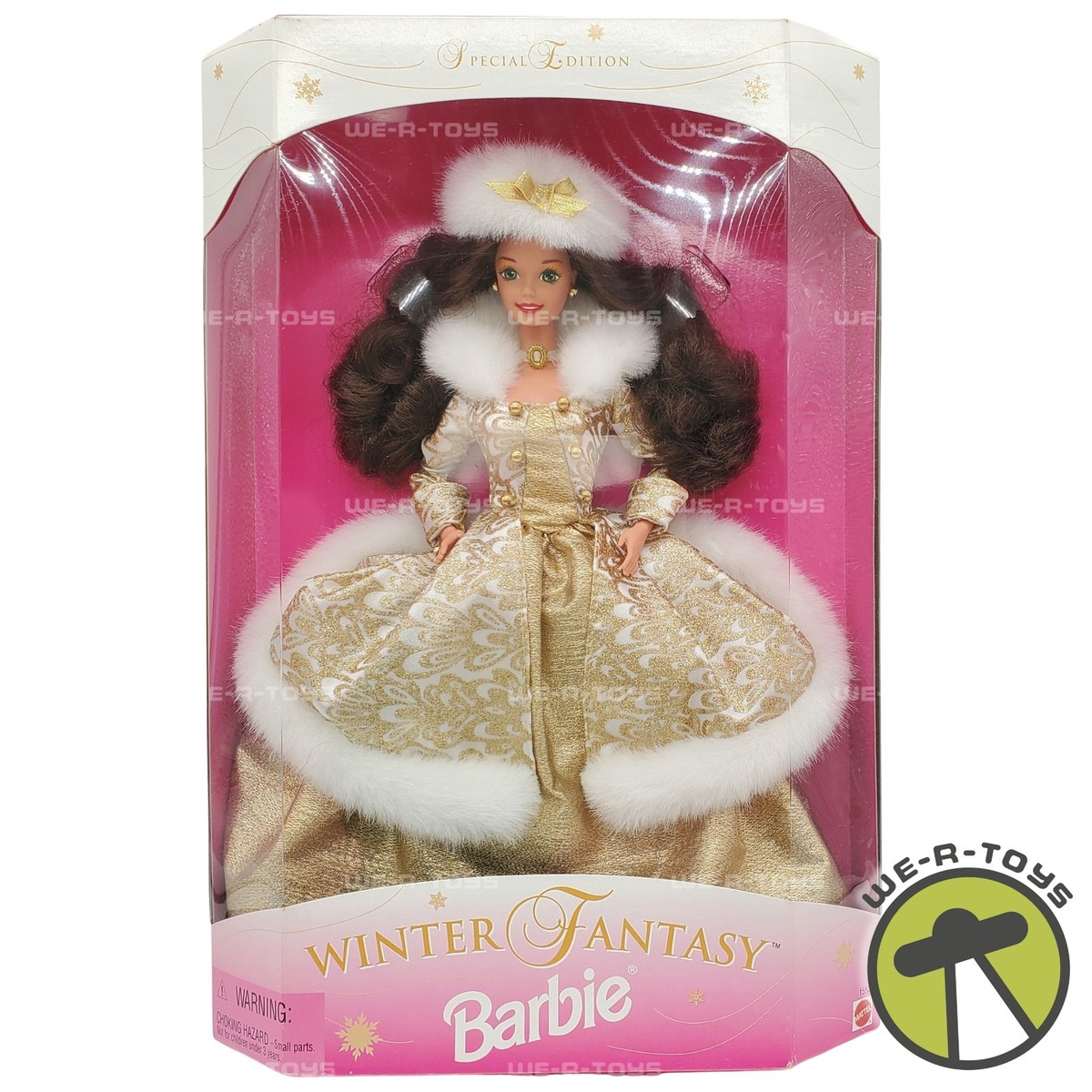 Winter Fantasy Barbie Doll Brunette Special Edition 1995 Mattel
