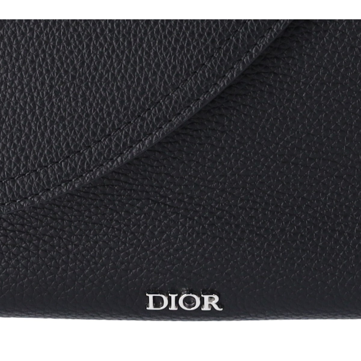 Christian Dior Saddle Messenger Bag Shoulder Bag 1ADME130YMJ Black
