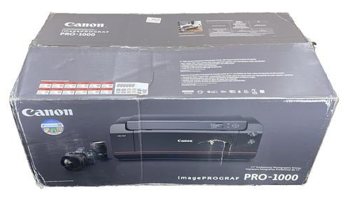 Canon imagePROGRAF PRO-1000 Inkjet Printer - No Ink w/ original box | eBay