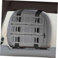 Vehicle Rigid MOLLE Panel, Headrest Organizer EDC Pouch Tool Holster, Backrest