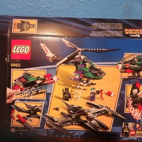 EMPTY BOX ONLY-LEGO SUPER HEROES 6863-BATWING BATTLE OVER GOTHAM CITY-NO LEGOS