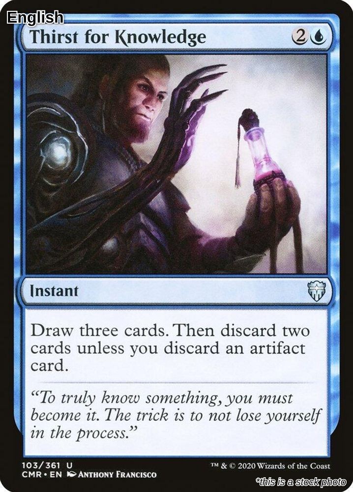 Thirst for Knowledge Commander Legends 103
