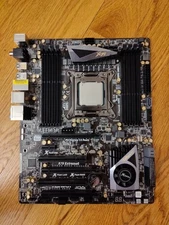 ASRock X79 Extreme6 & i7 Intel 3930K CPU LGA 2011 Motherboard (Missing IO Plate)