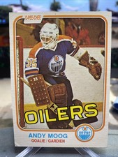 1981 O-Pee-Chee Andy Moog #120 Rookie Card RC