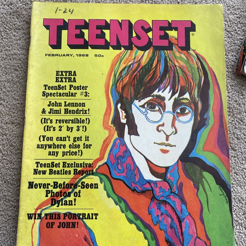 TeenSet Magazine February 1968 John Lennon