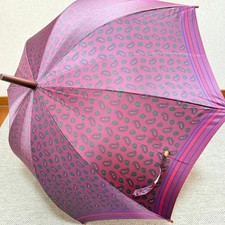 Christian Dior Old Logo Gyoku Motif Umbrella Rain Ready Fashion Accessory