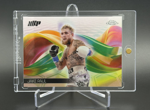 Jake Paul #HX-12 2024 Topps Chrome Helix card
