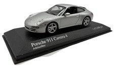 Minichamps 1/43 Porsche 911 (997) Carrera 4S 2005 Silver  400065320