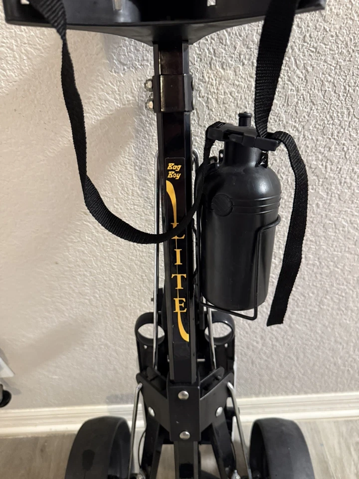 Carro de golf Bag Boy LITE plegable con ruedas ligero duradero Foto 3 de 4