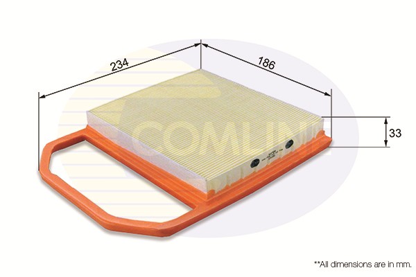 COMLINE EAF908 Air Filter for MERCEDES-BENZ