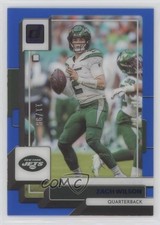 2022 Panini Clearly Donruss Blue 11/99 Zach Wilson #37 0wc9