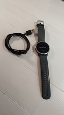 Garmin Venu 2 smart watch 43mm slate silicone band great condition factory reset