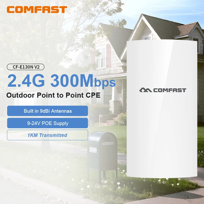 300Mbps 5.8Ghz Outdoor Wireless AP Bridge 3KM WIFI CPE Access Point 11Dbi WI-FI