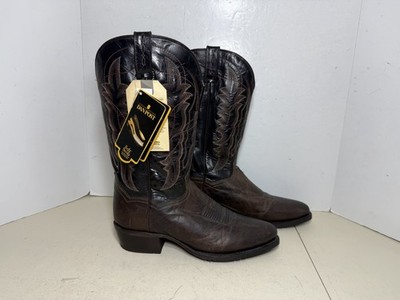 dan post boots 11D Western Brown Slip Resistance Soles NWT (rm)