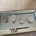 Franklin Mint Roberts Bird Sterling Silver Medals coins 4 rounds Total 266 gram