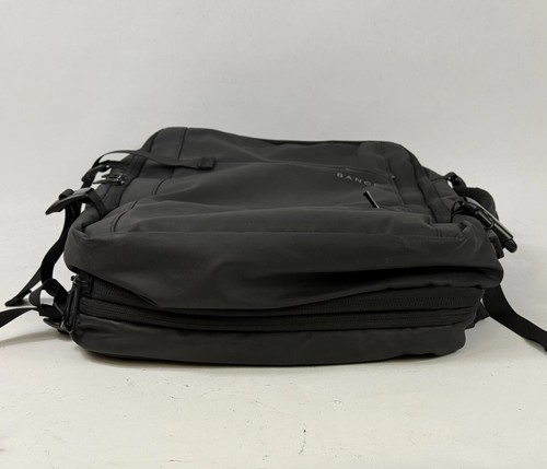 Bange Weekender Expand Backpack Modern Business Travel Laptop Carry-on Great BLK - Picture 17 of 24