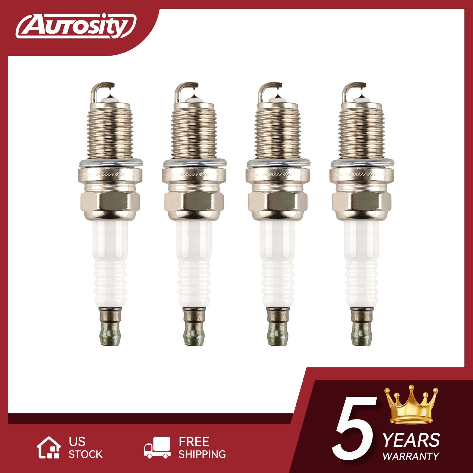 4Pcs Iridium Spark Plugs Fits 1995-2004 Toyota Tacoma 3.4L BKR5EIX11 5464 XP3924