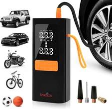 Portable Air Compressor for Tires, Ideal Portable Tire Inflator for Roadside Ass