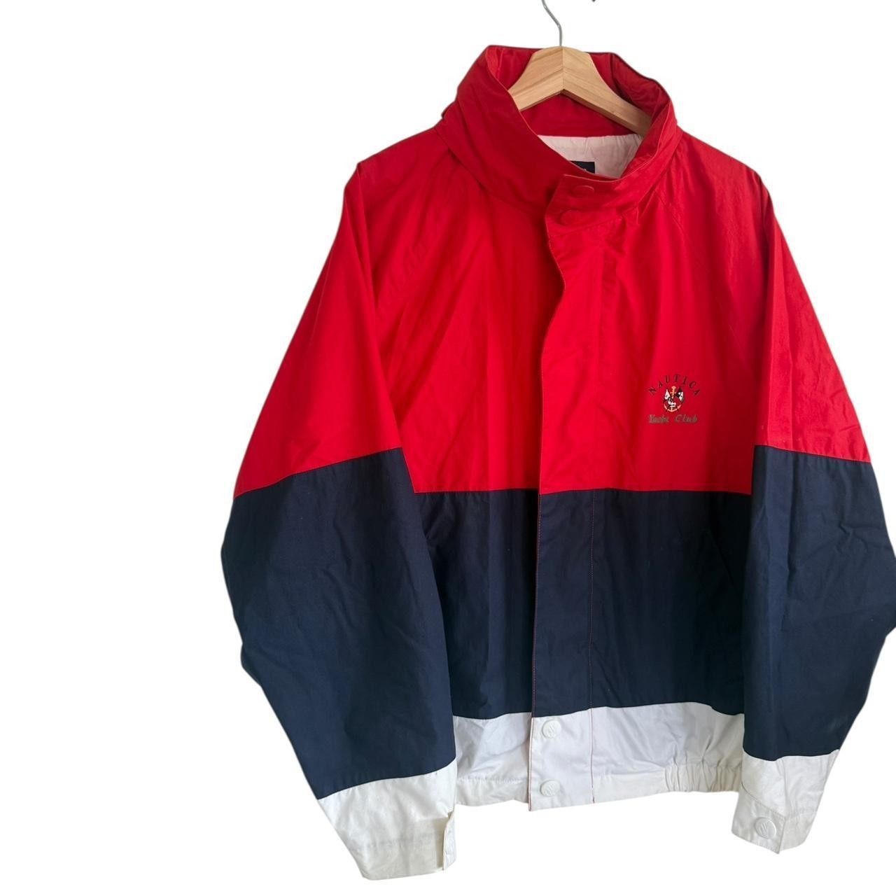 NAUTICA RED BLUE WINDBREAKER JACKET OUTDOOR WOMEN… - image 2