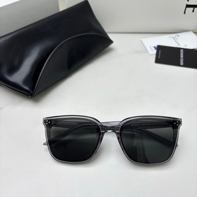 GentleMonster By Row GC12 Sunglasses Gray Frame Black Lenses | eBay