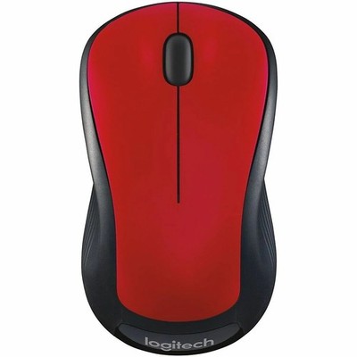 Logitech M310 Wireless Ambidextrous Optical Mouse Red