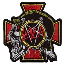 Slayer Skull Profile Patch Heavy Metal Band E...