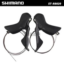 Shimano Ultegra ST-R8020 Hydraulic Disc Brake 2x11-Speed Shifters Pair Black -OE