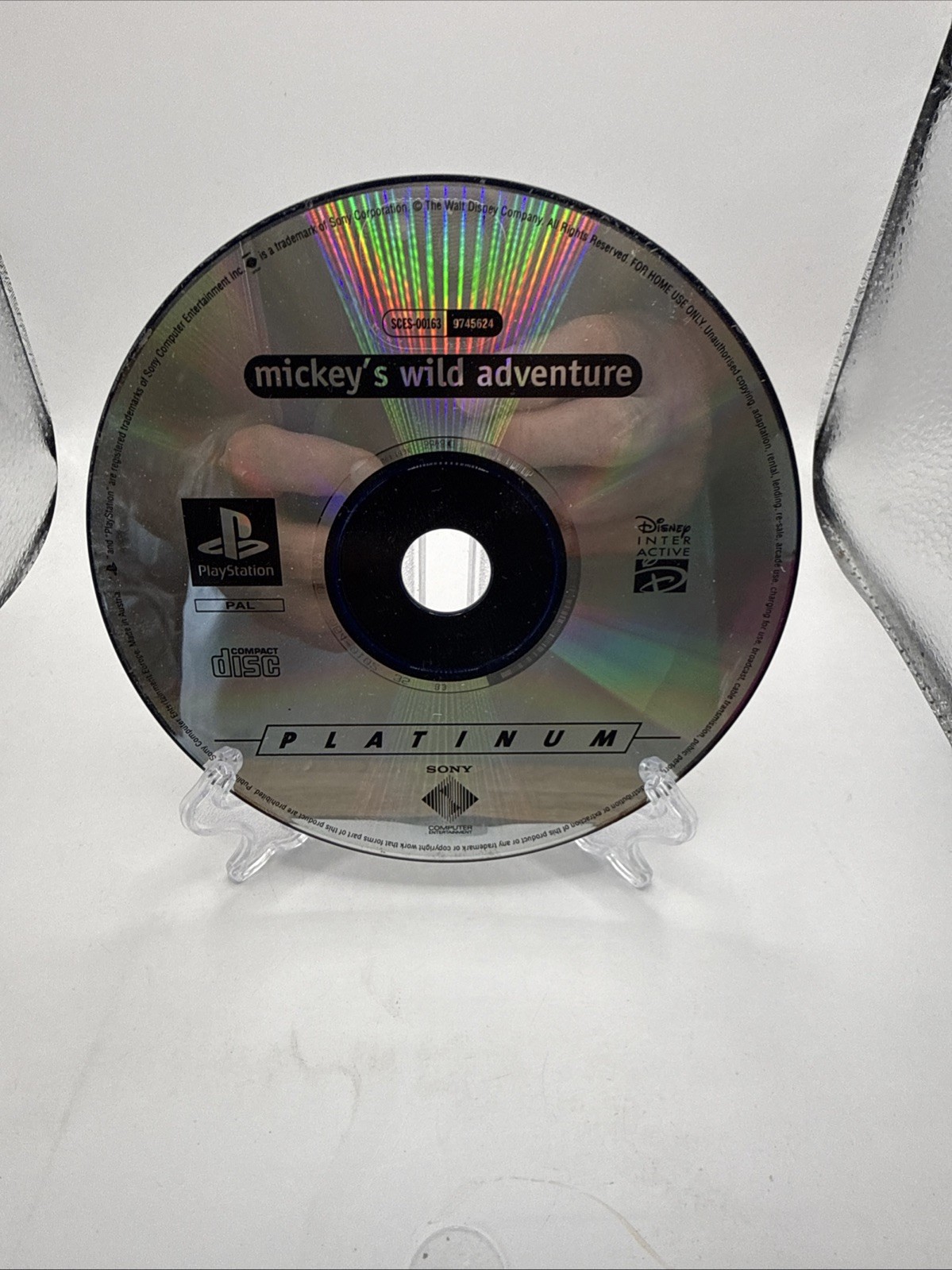 Mickeys Wild Adventure Game PS1 (Sony PlayStation 1, 2000) Disc Only - Tested