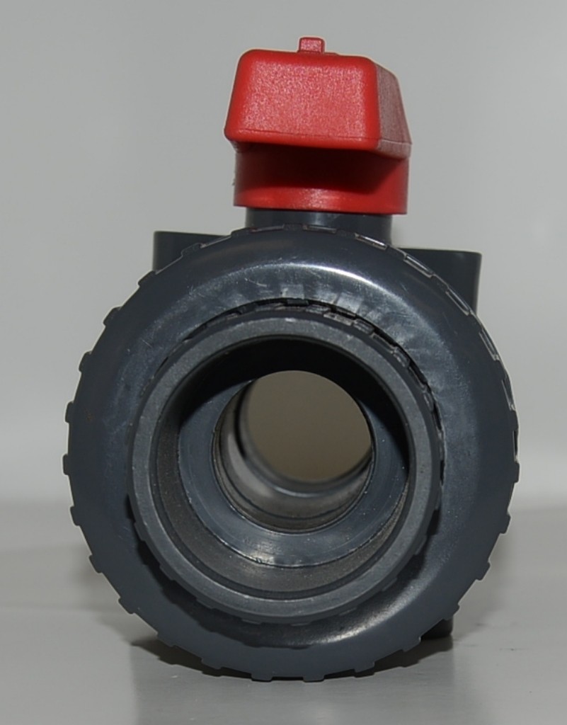 American Granby Inc ITUV 125SE 1 1/4 Inch PVC Blocked True Union Ball Valve