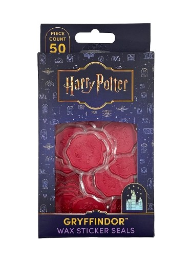Harry Potter: Gryffindor Wax Sticker Seals (Set of 50) by  In... - 9798886639919